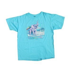 Vintage 80s elephant walk retreat tshirt